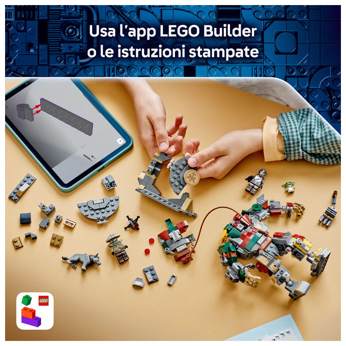 Lego 75451 Resa dei Conti con il Droide Sentinella al Palazzo di Jabba Set da Costruzione con 4 Personaggi 415 Pezzi colore Multicolore