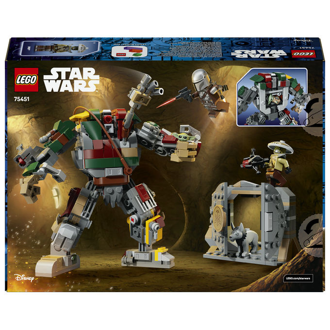 Lego 75451 Resa dei Conti con il Droide Sentinella al Palazzo di Jabba Set da Costruzione con 4 Personaggi 415 Pezzi colore Multicolore