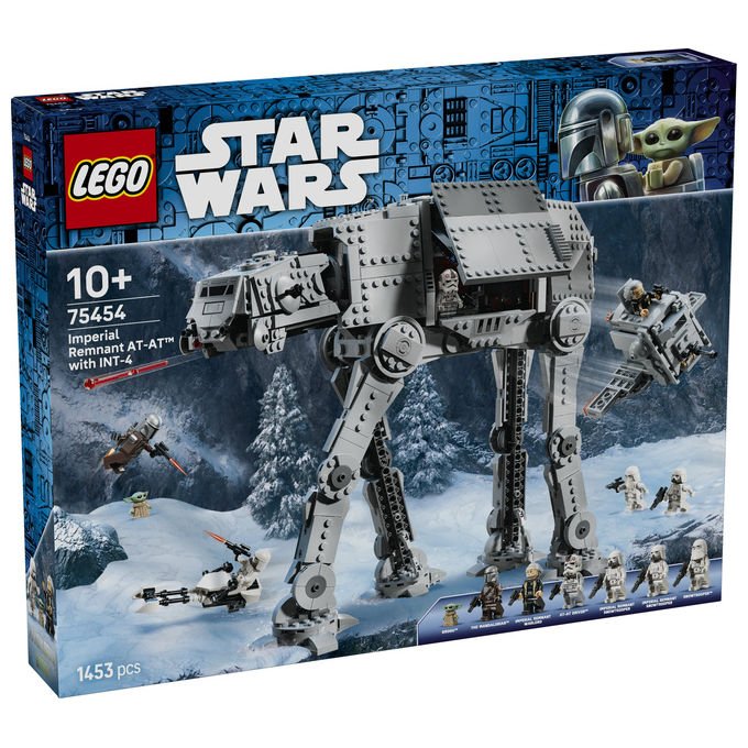 Lego 75454 AT-AT Imperial Remnant con INT-4 Kit con Navetta Speeder Bike 6 Minifigure e 1 Figura 1453 pezzi colore Multicolore