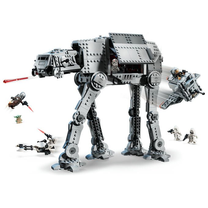 Lego 75454 AT-AT Imperial Remnant con INT-4 Kit con Navetta Speeder Bike 6 Minifigure e 1 Figura 1453 pezzi colore Multicolore