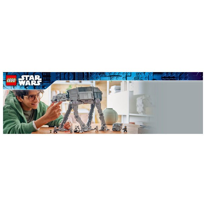 Lego 75454 AT-AT Imperial Remnant con INT-4 Kit con Navetta Speeder Bike 6 Minifigure e 1 Figura 1453 pezzi colore Multicolore