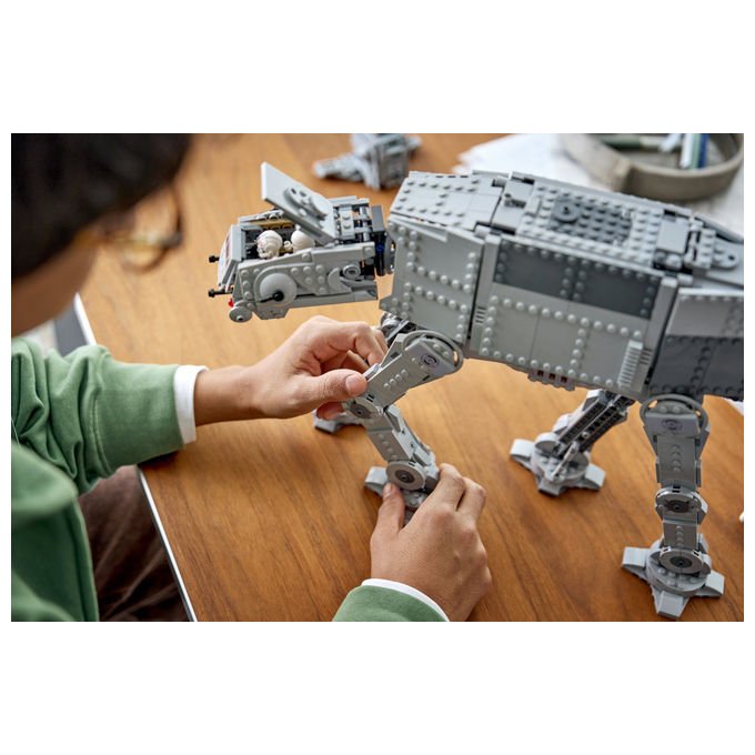 Lego 75454 AT-AT Imperial Remnant con INT-4 Kit con Navetta Speeder Bike 6 Minifigure e 1 Figura 1453 pezzi colore Multicolore