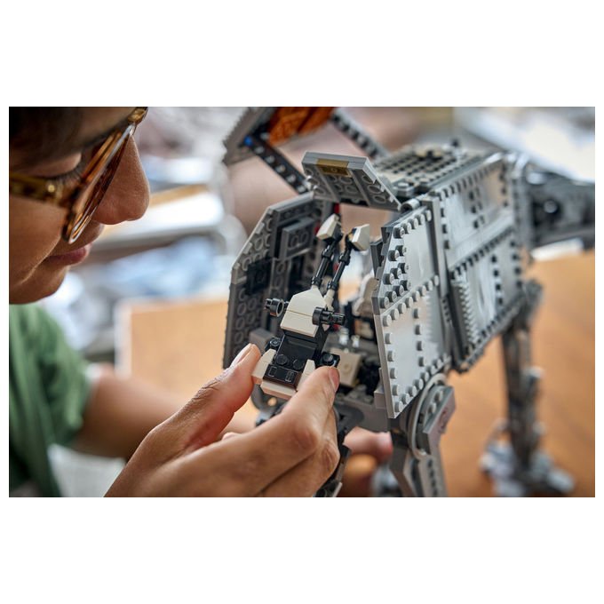 Lego 75454 AT-AT Imperial Remnant con INT-4 Kit con Navetta Speeder Bike 6 Minifigure e 1 Figura 1453 pezzi colore Multicolore