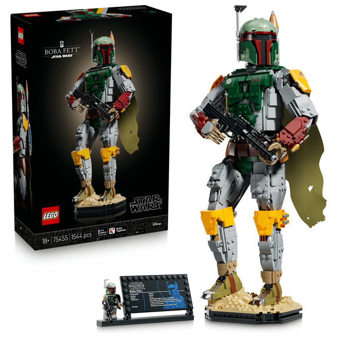 Lego 75455 Star Wars Boba Fett Personaggio Costruibile 1544 pezzi colore Multicolore