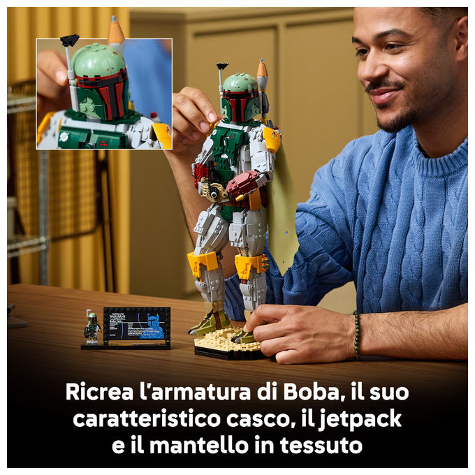 Lego 75455 Star Wars Boba Fett Personaggio Costruibile 1544 pezzi colore Multicolore
