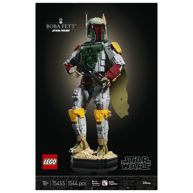 Lego 75455 Star Wars Boba Fett Personaggio Costruibile 1544 pezzi colore Multicolore
