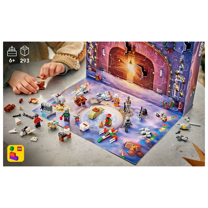 Lego 75456 Calendario dell'Avvento 2026 Set da Costruzione con 24 Sorprese e 293 Pezzi colore Multicolore
