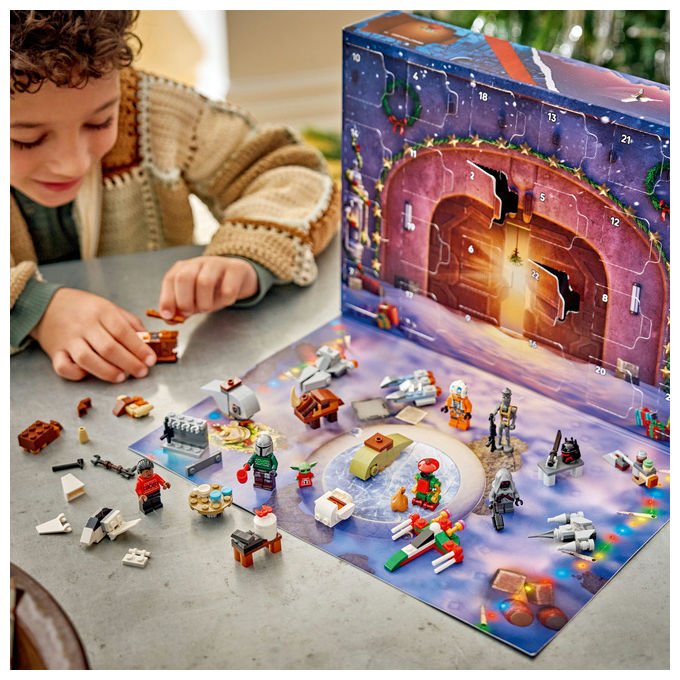 Lego 75456 Calendario dell'Avvento 2026 Set da Costruzione con 24 Sorprese e 293 Pezzi colore Multicolore
