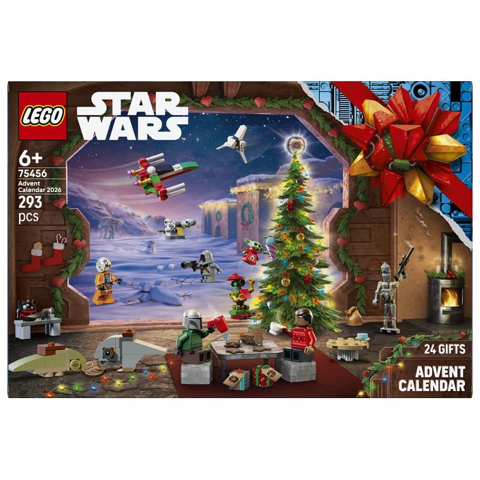 Lego 75456 Calendario dell'Avvento 2026 Set da Costruzione con 24 Sorprese e 293 Pezzi colore Multicolore