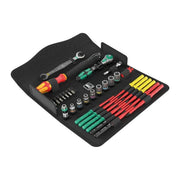 Wera 05150153001 Kraftform Kompakt Set di strumenti 45 pezzi inserto in schiuma drive 1-4'' colore bicolore