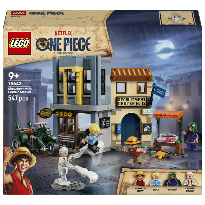 Lego 75642 Set da Costruzione ONE PIECE con 4 Minifigure e 547 Pezzi colore Multicolore