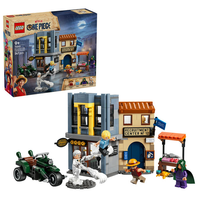 Lego 75642 Set da Costruzione ONE PIECE con 4 Minifigure e 547 Pezzi colore Multicolore