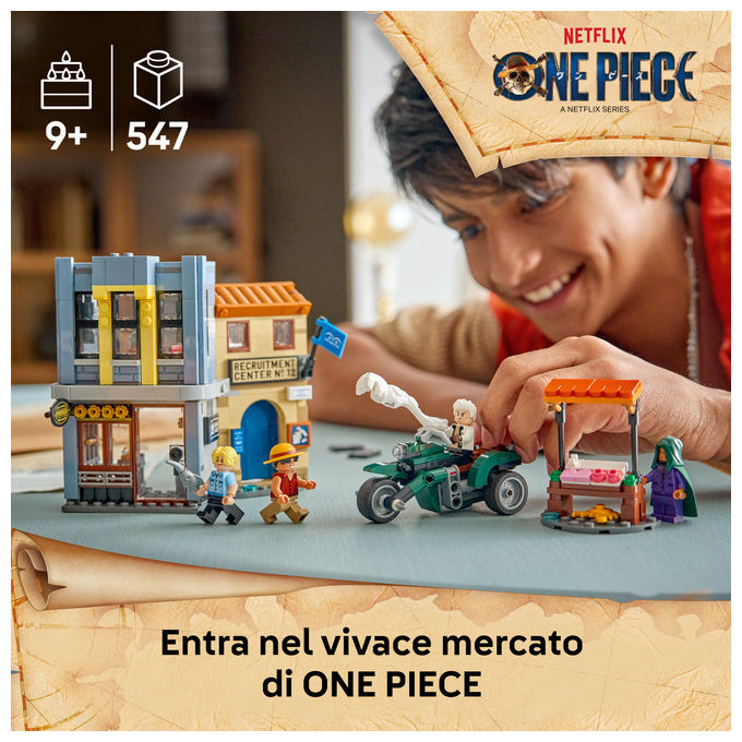 Lego 75642 Set da Costruzione ONE PIECE con 4 Minifigure e 547 Pezzi colore Multicolore