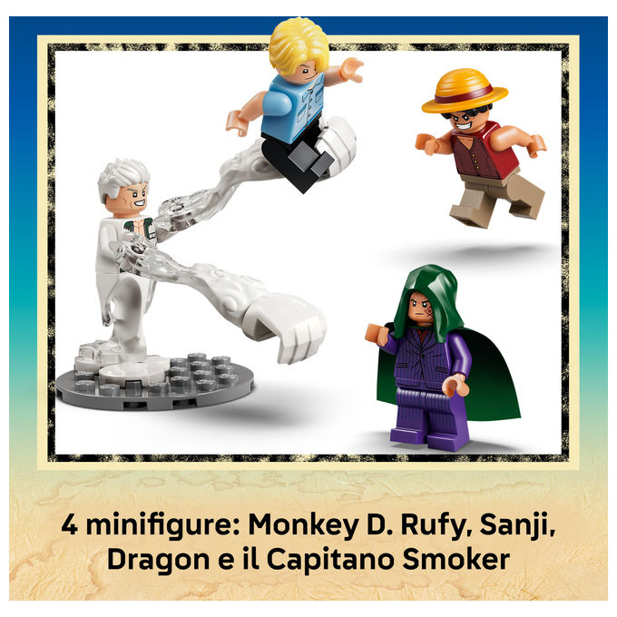Lego 75642 Set da Costruzione ONE PIECE con 4 Minifigure e 547 Pezzi colore Multicolore