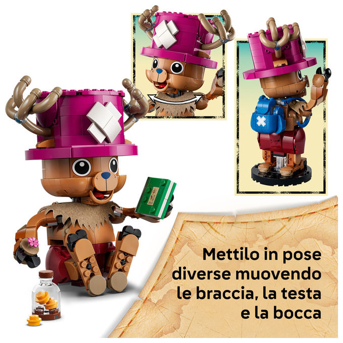 Lego 75643 ONE PIECE Set da costruzione Action Figure TonyTony Chopper 577 pezzi colore Multicolore