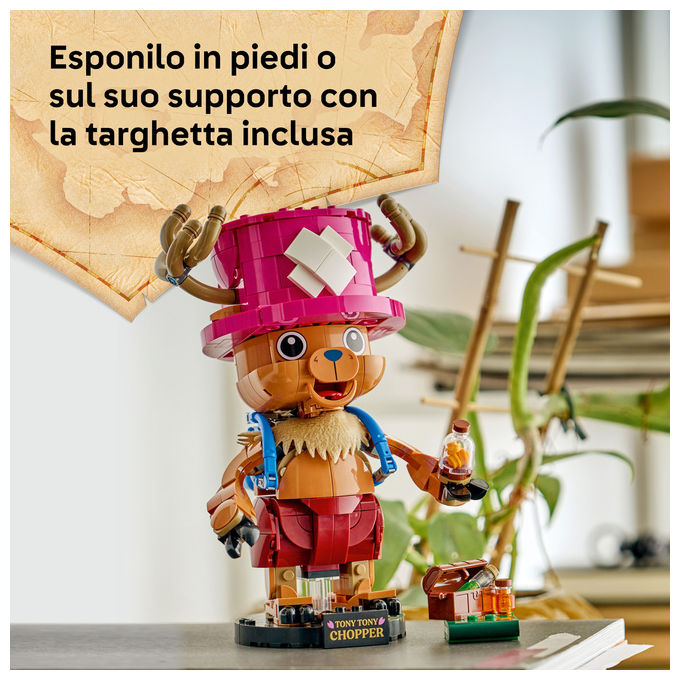 Lego 75643 ONE PIECE Set da costruzione Action Figure TonyTony Chopper 577 pezzi colore Multicolore