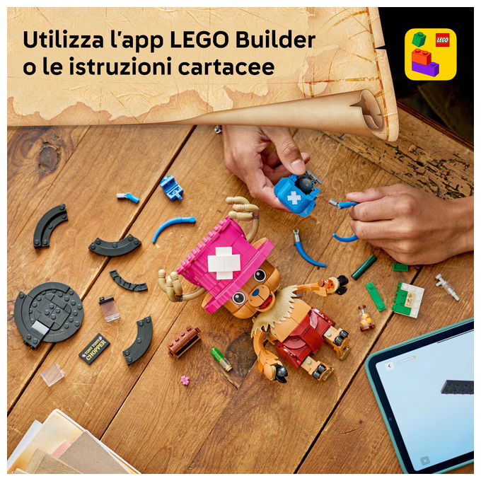 Lego 75643 ONE PIECE Set da costruzione Action Figure TonyTony Chopper 577 pezzi colore Multicolore