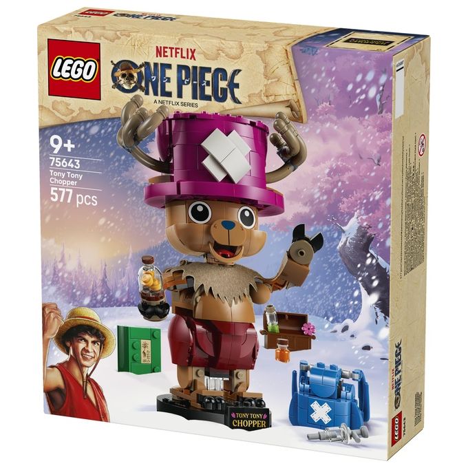 Lego 75643 ONE PIECE Set da costruzione Action Figure TonyTony Chopper 577 pezzi colore Multicolore