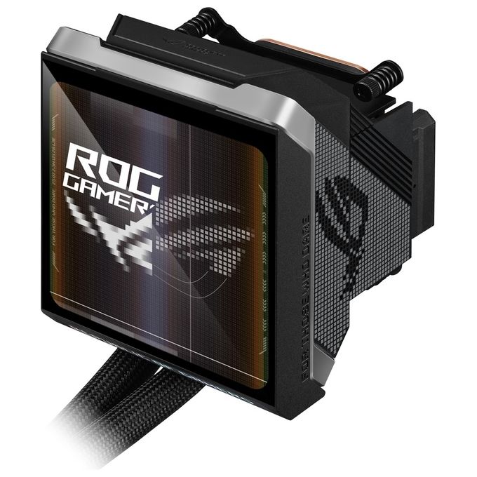 Asus 90RC01M1-B0EAY0 ROG Strix LC IV 360 ARGB LCD Raffreddatore di liquidi tutto in uno 12 cm colore Nero
