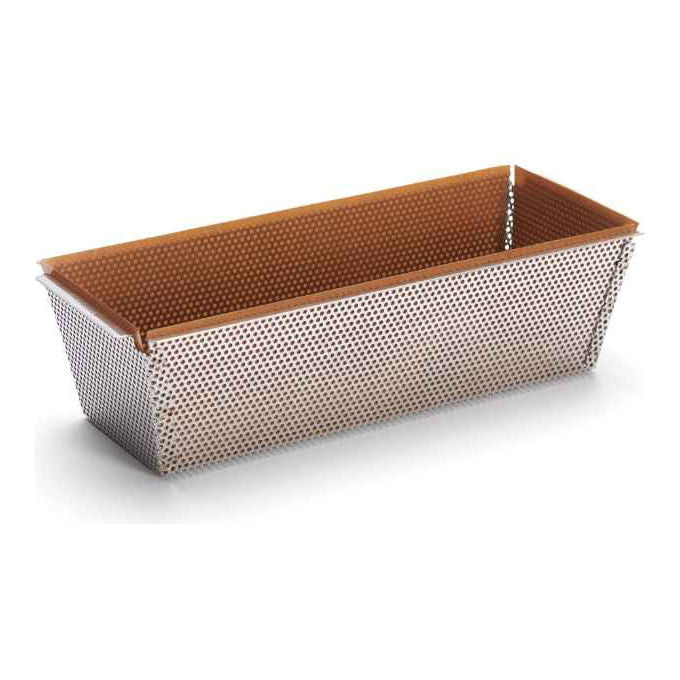 De Buyer 321526 Air-System Teglia per Dolci Micro-Perforata 26 cm Acciaio Inossidabile con Fondo Rimovibile colore Silver