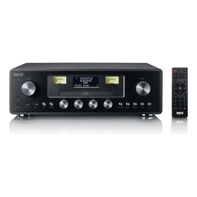 Imperial DABMAN280CD DABMAN 280CD Radio da tavolo DAB+ FM CD Bluetooth USB Nero