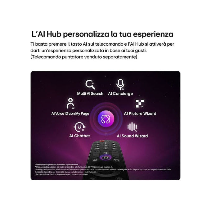LG 75NU850B6LA NANO 4K UHD Smart TV 75'' 3840x2160 colore Nero