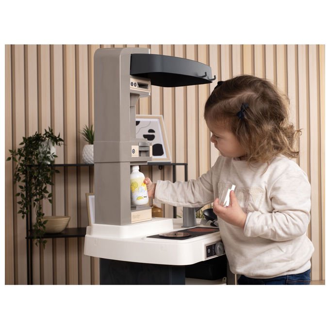 Smoby 7600311056 Cucina Tefal Studio Gioco di Ruolo con 27 Accessori e Suoni Multicolore