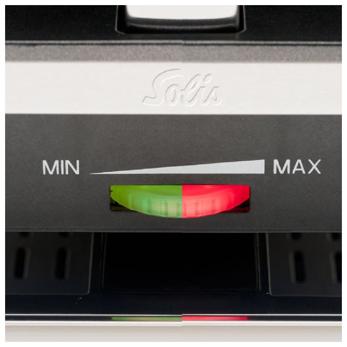 Solis 7611210977599 7911 Griglia per Raclette 10 persone 1500 W Acciaio Inox Piastre Rimovibili Termostato Regolabile colore Nero Grigio