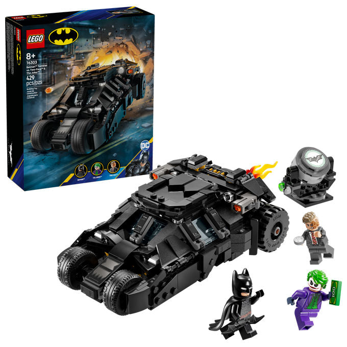 LEGO 76303 Tumbler di Batman Contro Two-Face e The Joker Set da Costruzione 429 pezzi colore Multicolore
