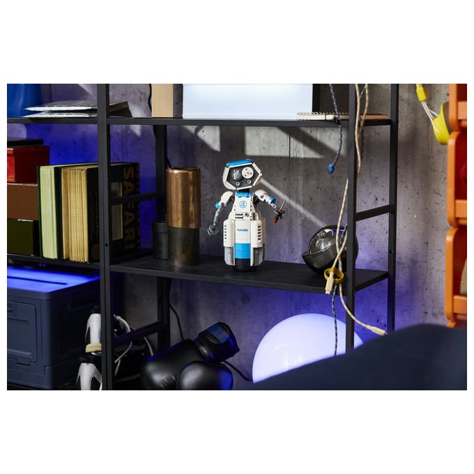 Lego 76339 Super Heroes I Fantastici Quattro H.E.R.B.I.E. 747 pezzi articolato con occhi rotanti e accessori riponibili colore Nero