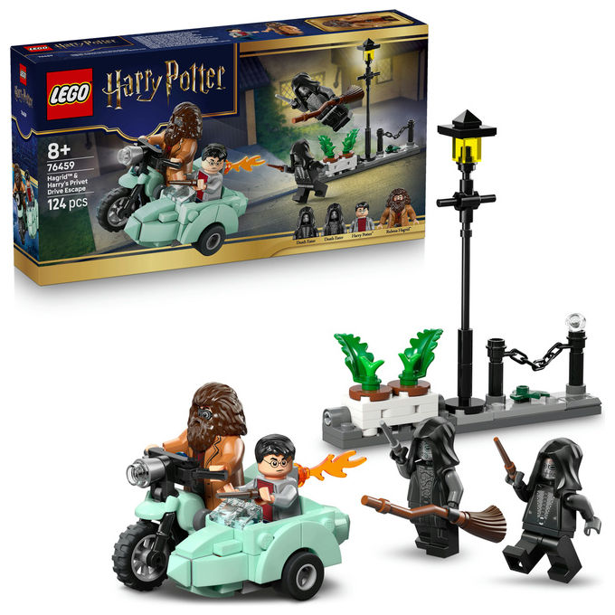 LEGO, Harry Potter Fuga da Privet Drive di Hagrid e Harry, 76459