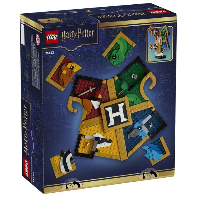 Lego 76462 Harry Potter Set da costruzione Stemma della Casa di Hogwarts 545 pezzi da 12 anni colore Multicolore