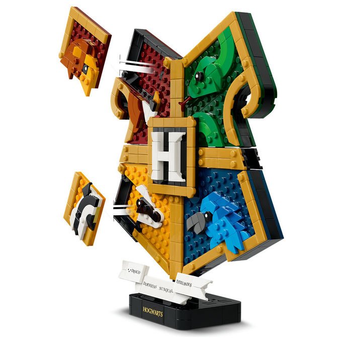 Lego 76462 Harry Potter Set da costruzione Stemma della Casa di Hogwarts 545 pezzi da 12 anni colore Multicolore