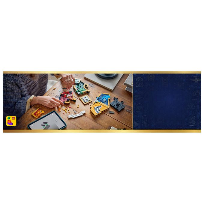 Lego 76462 Harry Potter Set da costruzione Stemma della Casa di Hogwarts 545 pezzi da 12 anni colore Multicolore