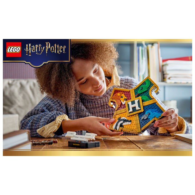 Lego 76462 Harry Potter Set da costruzione Stemma della Casa di Hogwarts 545 pezzi da 12 anni colore Multicolore