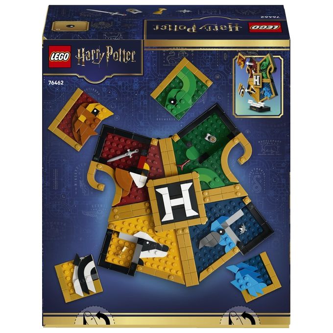 Lego 76462 Harry Potter Set da costruzione Stemma della Casa di Hogwarts 545 pezzi da 12 anni colore Multicolore
