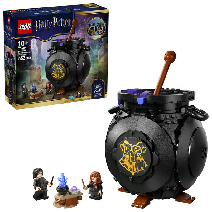 LEGO, Harry Potter Aula Segreta delle Pozioni, Set di Costruzioni, 76464