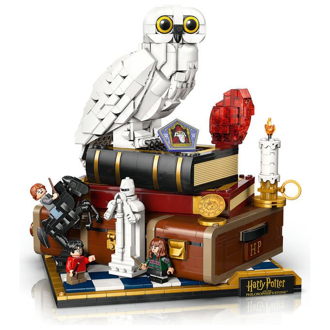 LEGO, Harry Potter 76466 Pietra Filosofale Edizione del Collezionista, Set da Collezione, 1571 Pezzi