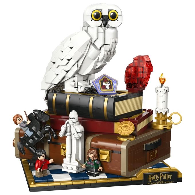 LEGO, Harry Potter 76466 Pietra Filosofale Edizione del Collezionista, Set da Collezione, 1571 Pezzi