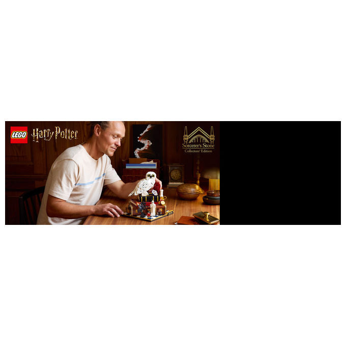 LEGO, Harry Potter 76466 Pietra Filosofale Edizione del Collezionista, Set da Collezione, 1571 Pezzi
