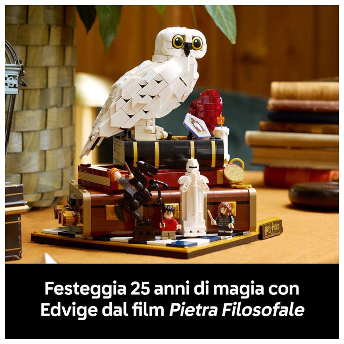LEGO, Harry Potter 76466 Pietra Filosofale Edizione del Collezionista, Set da Collezione, 1571 Pezzi