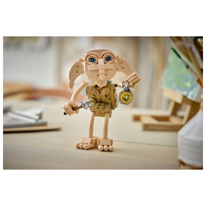 Lego 76469 Harry Potter Set di Costruzione 2 in 1 Dobby l'Elfo Libero e Kreacher Action Figure Snodabile 379 pezzi da 8 anni