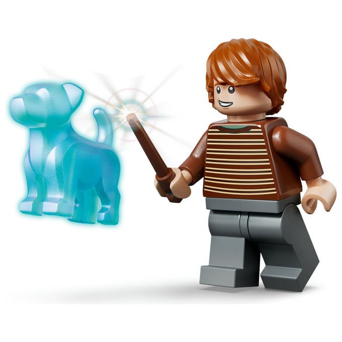Lego 76471 Harry Potter Set Costruzioni Negozi di Magia di Notturn Alley 788 pezzi 8 Minifigure Patronus Cane di Ron