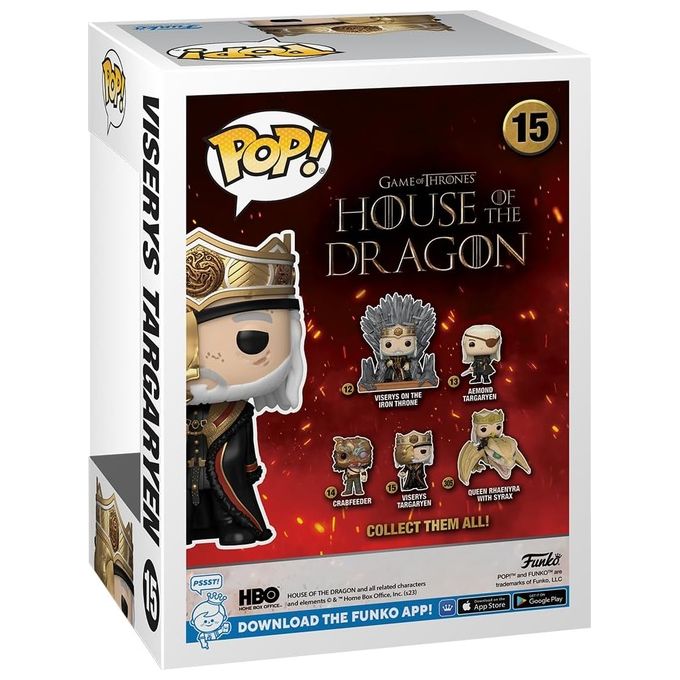 Funko Funko pop Television House Of The Dragon Viserys Targaryen 15