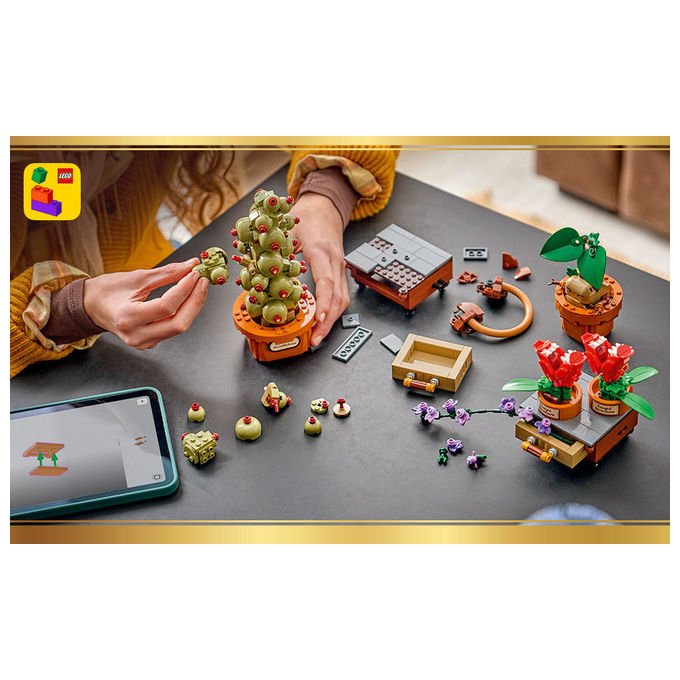 Lego 76474 Harry Potter Piante di Erbologia di Hogwarts Set da Costruzione 817 pezzi colore Multicolore