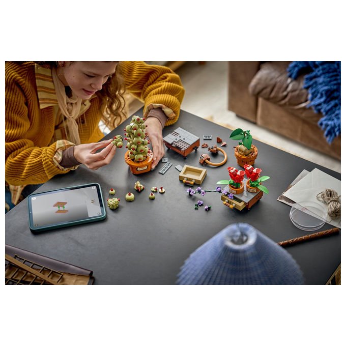 Lego 76474 Harry Potter Piante di Erbologia di Hogwarts Set da Costruzione 817 pezzi colore Multicolore