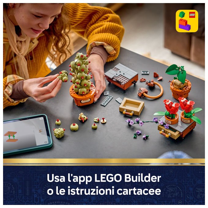 Lego 76474 Harry Potter Piante di Erbologia di Hogwarts Set da Costruzione 817 pezzi colore Multicolore