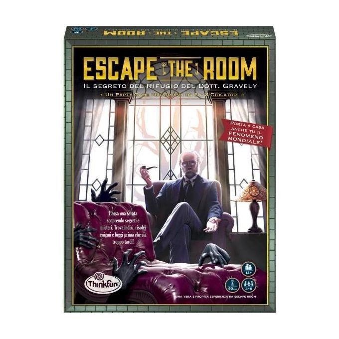 Ravensburger ThinkFun Escape the Room Mistero Mansione Dott Gravely