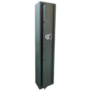 STARK S5001T Armadio portafucili 5 posti con serratura digitale e tesoretto 31x21xh148 cm colore Nero