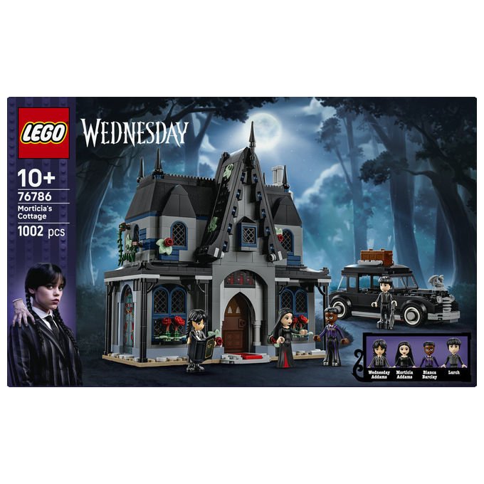 Lego 76786 Il Cottage di Morticia Set Costruzioni 1002 pezzi Da 10 anni colore Grigio